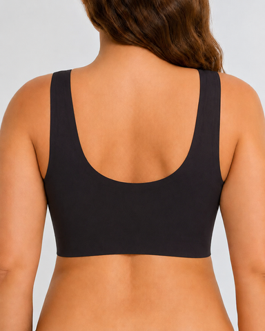 Deep V Crossover Wire Free  Nursing Bra