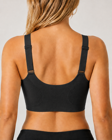 Front-Closure Lace Wireless Comfort Bra