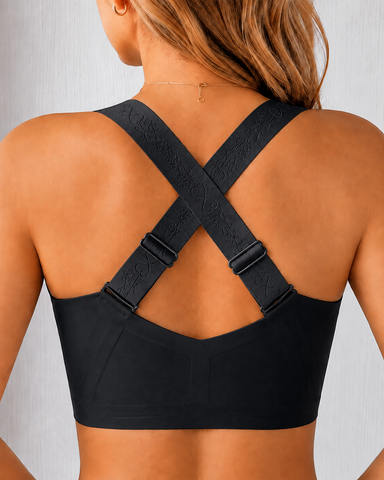 Front Closure Lace Support Bra