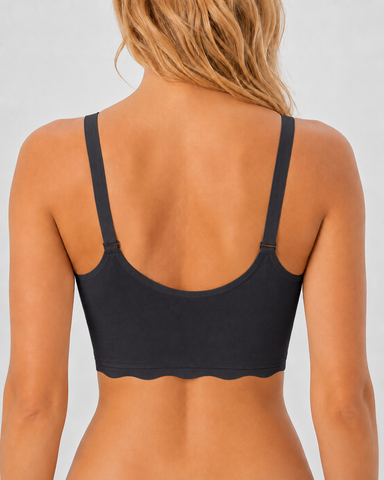 Front Closure Seamless Deep V Comfort Bra