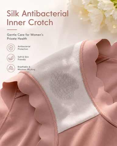 Ice Silk Satin Breathable Briefs