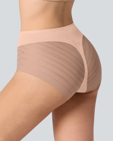 High Elasticity Seamless Tummy Tuck Breathable Midriff Panties