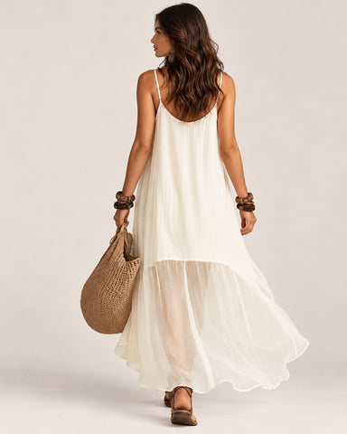 Asymmetrical Hem Dress