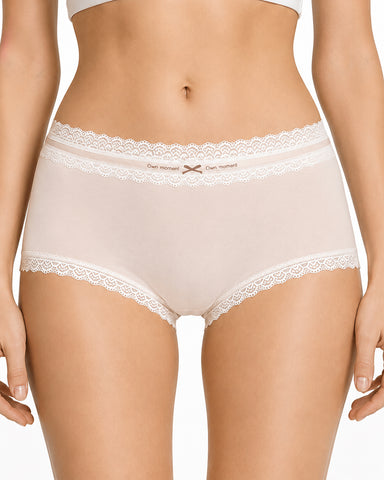 5-Pack Pure Cotton Lace Trim Panties