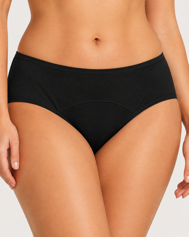 5-Pack Absorbent Leak-Protection Period Panties