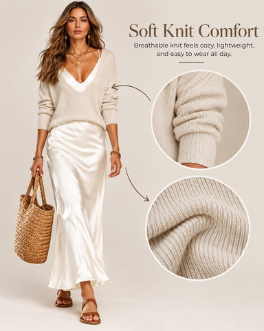Satin Skirt Set for Women