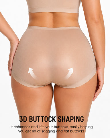3-Pack High Waist  Sheer Mesh Shaping Panties