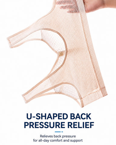 Breathable Front Closure Wireless Bra