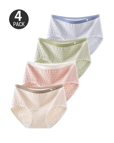 4-Pack Breathable Cotton Briefs