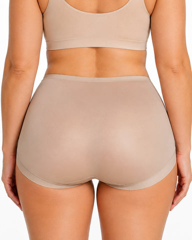3-Pack High Waist  Sheer Mesh Shaping Panties