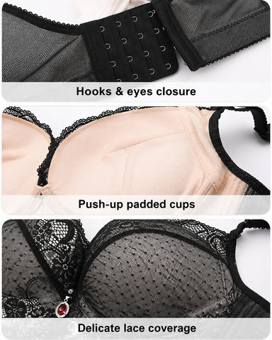 Lace Lift Full-Coverage Bra