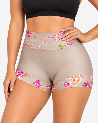 Floral High-Rise Boyshort Underwear – 3-Pack