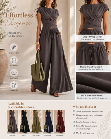 Breezy Cotton Linen Set