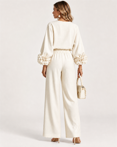 Cotton Linen Lounge Set