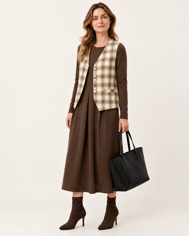 Women's Knit Midi Dress