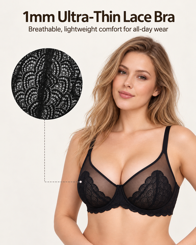 Lace Support Bra