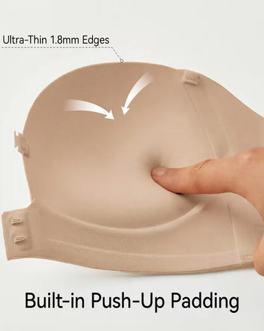 Strapless Front-Closure Bra