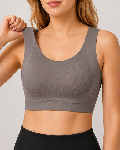 Seamless Wire Free Comfort Invisible Vest Bra