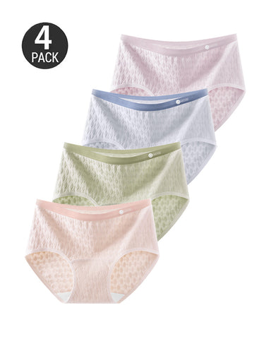 4-Pack Breathable Cotton Briefs