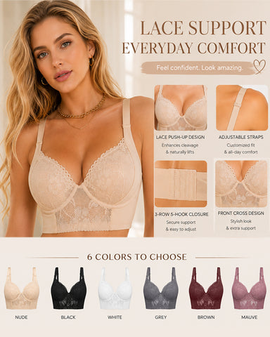 Lace Full Coverage Underwire Bra