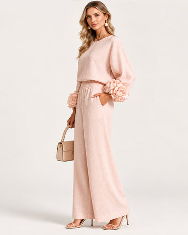 Cotton Linen Lounge Set