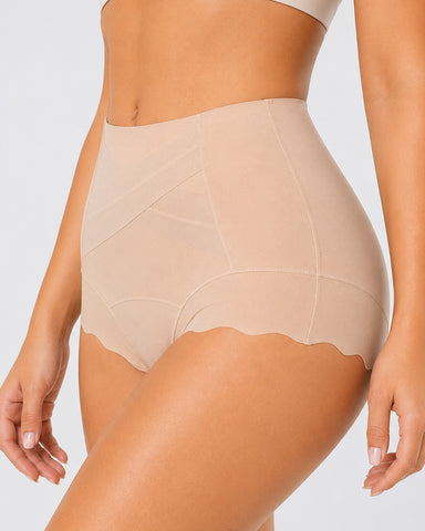 3-Pack Crossover Tummy Control Seamless  Panties