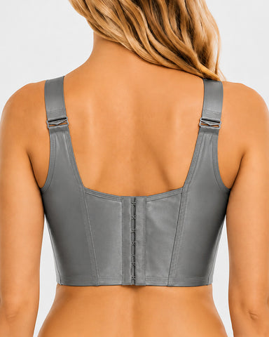 Front Closure Full Coverage Support Bra