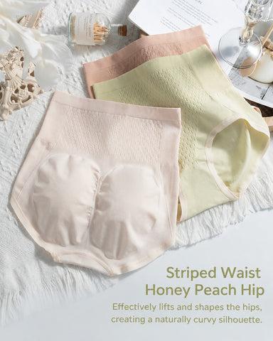 5-Pack Pure Cotton High Waist Seamless Comfort Briefs