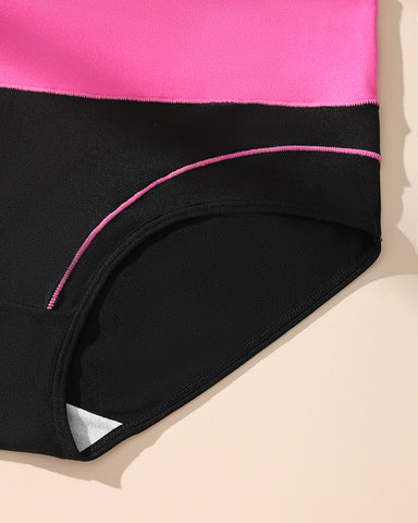 Seamless High-Waist Cotton Briefs
