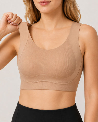 Seamless Wire Free Comfort Invisible Vest Bra