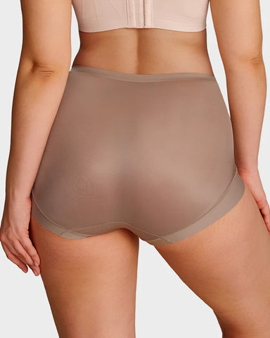 3-Pack High Waist  Sheer Mesh Shaping Panties