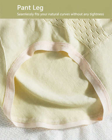 5-Pack Pure Cotton High Waist Seamless Comfort Briefs