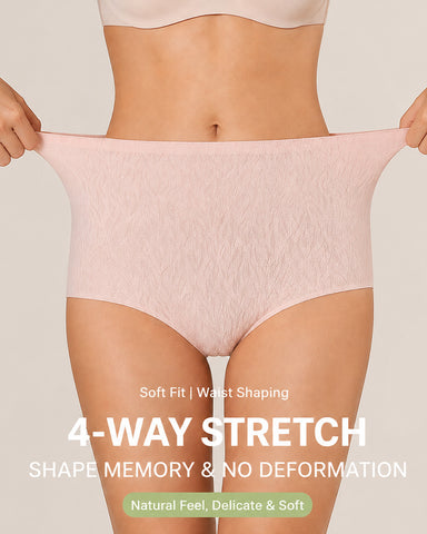 5-Pack High-Waist Stretch Cotton Comfort Panties