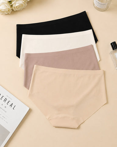 5-Pack Seamless Ice Silk See-Through Mesh Panties