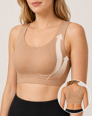 Seamless Wire Free Comfort Invisible Vest Bra