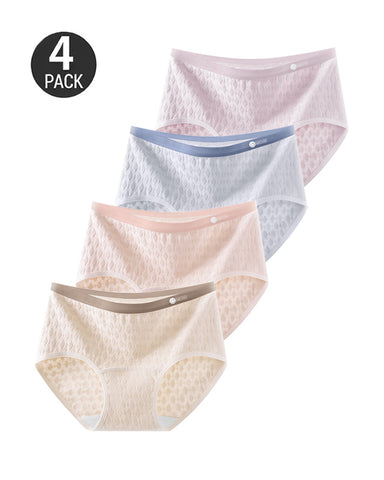 4-Pack Breathable Cotton Briefs