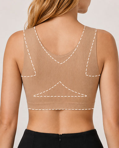 Seamless Wire Free Comfort Invisible Vest Bra
