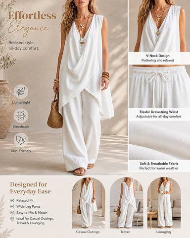 The Free Spirit Draped Set