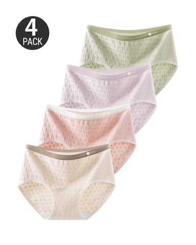 4-Pack Breathable Cotton Briefs