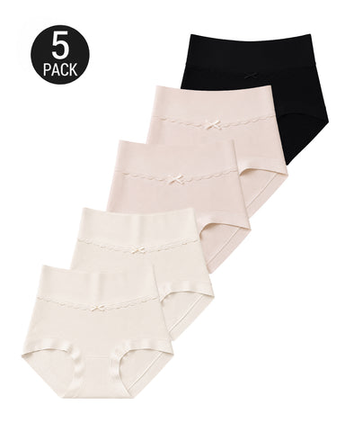 5-Pack Full Coverage Cotton Panties