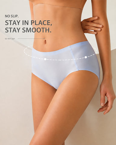 5-Pack Ultra-Thin Breathable Ice Silk Seamless Panties