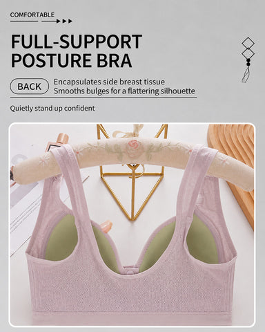 3-Pack Front Closure Wireless Lace Bras
