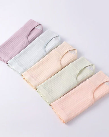 Breathable Cotton Mid-Rise Briefs