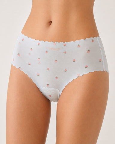 Smooth Ice-Silk Printed Panties