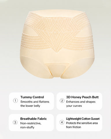 Curvy High-Waist Tummy-Control Panties
