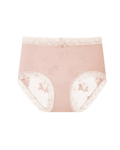 Floral Lace Cotton Briefs
