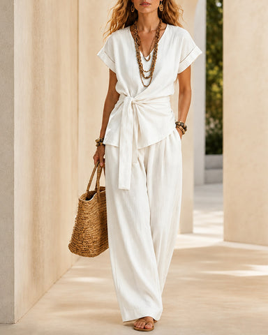 Slow Morning Linen Set