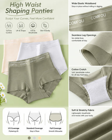 Anti-Chafe Cotton Boyshorts