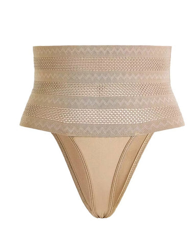 High-Waist Breathable Shaping Thong