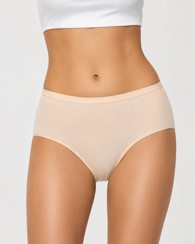 Breathable Cotton Mid-Rise Briefs